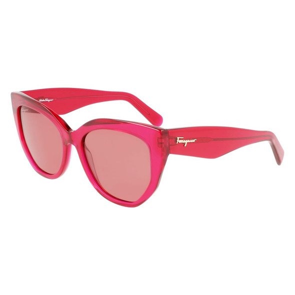 Red Acetate Sunglasses FESF1061S613AC Red Acetate Sunglasses FESF1061S613AC