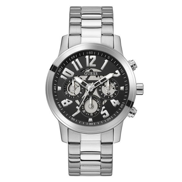 Guess Gray Stainless Steel Watch GUGW0627G1AC Guess Gray Stainless Steel Watch GUGW0627G1AC