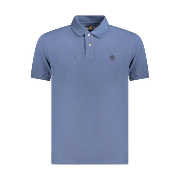Blue Cotton Polo Shirt TI-35471 Blue Cotton Polo Shirt TI-35471
