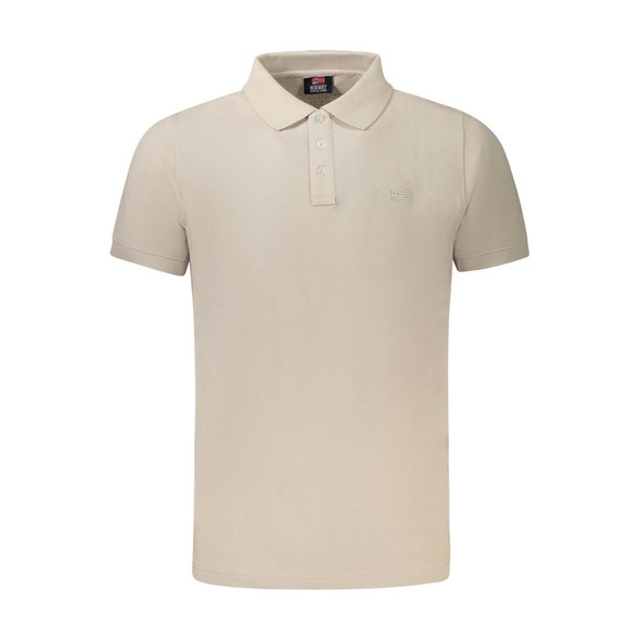 Beige Cotton Polo Shirt NO-35513 Beige Cotton Polo Shirt NO-35513