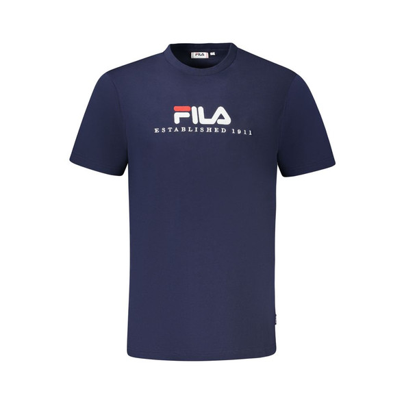 Fila Blue Cotton T-Shirt FI-35523 Fila Blue Cotton T-Shirt FI-35523