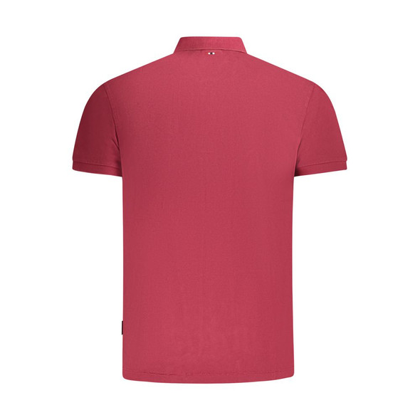 Red Cotton Men Polo Shirt NA-35681 Red Cotton Men Polo Shirt NA-35681