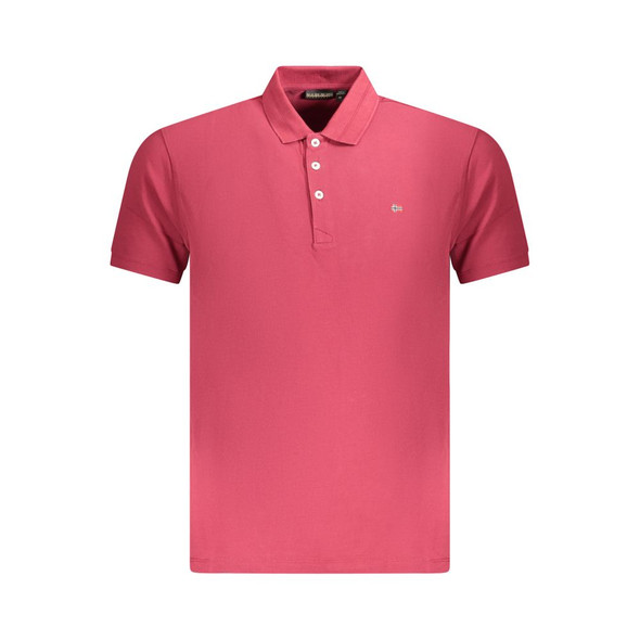 Red Cotton Men Polo Shirt NA-35691 Red Cotton Men Polo Shirt NA-35691