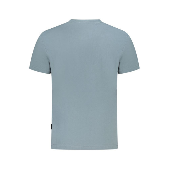 Napapijri Brown Cotton Men T-Shirt NA-35693 Napapijri Brown Cotton Men T-Shirt NA-35693