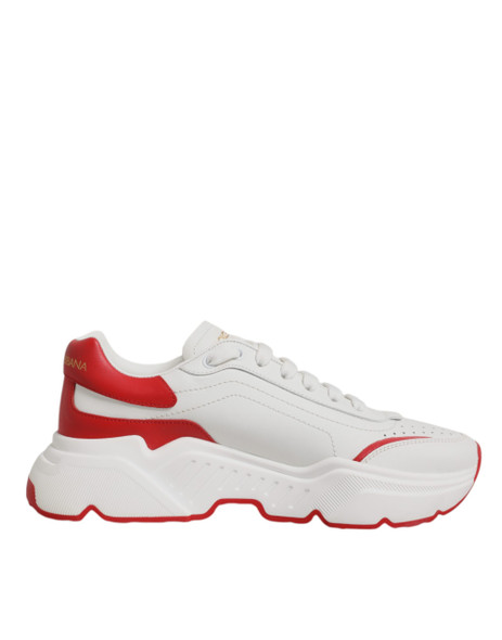 White Red Leather Daymaster Men Sneakers Shoes White Red Leather Daymaster Men Sneakers Shoes