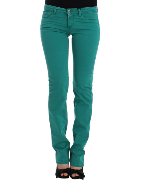 Green straight leg jeans Green straight leg jeans