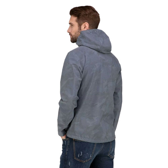Blue Nylon Jacket HE-14928 Blue Nylon Jacket HE-14928