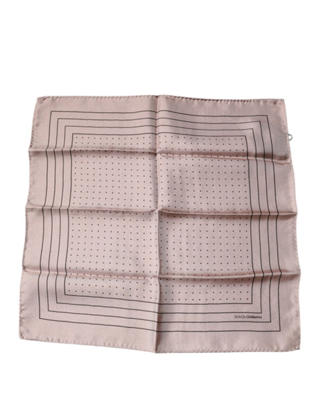 Pink Polka Dots Square Handkerchief Scarf Pink Polka Dots Square Handkerchief Scarf