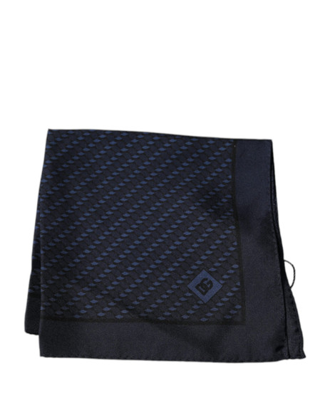 Dark Blue Fantasy Square Handkerchief Scarf Dark Blue Fantasy Square Handkerchief Scarf