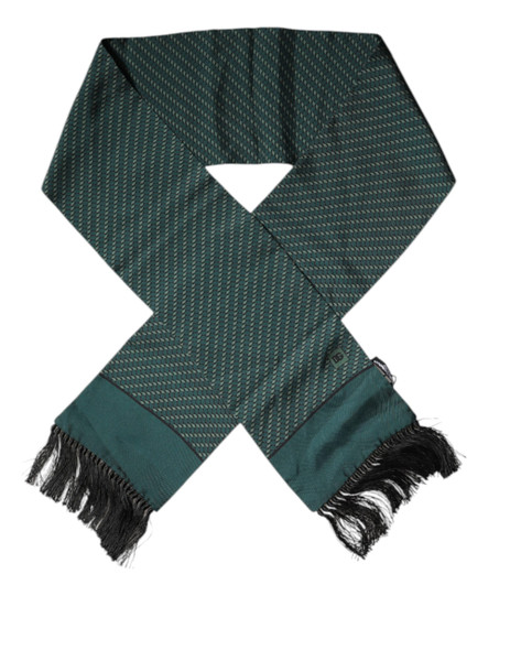Dark Green Fantasy Fringes Neck Wrap Scarf MS7437 Dark Green Fantasy Fringes Neck Wrap Scarf MS7437