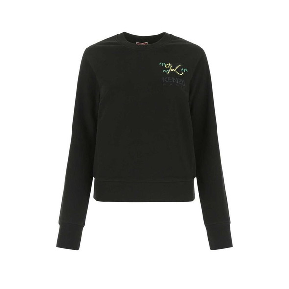 Black Cotton Sweater KE1342PA Black Cotton Sweater KE1342PA