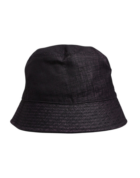 Black Wide Brim Nylon Bucket Hat Black Wide Brim Nylon Bucket Hat