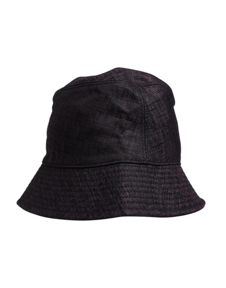 Black Wide Brim Nylon Bucket Hat Black Wide Brim Nylon Bucket Hat