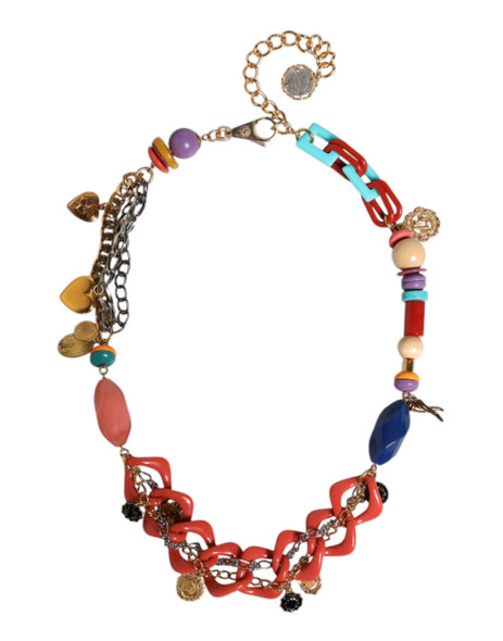 Multicolor Embellished Waist Chain Belt Multicolor Embellished Waist Chain Belt