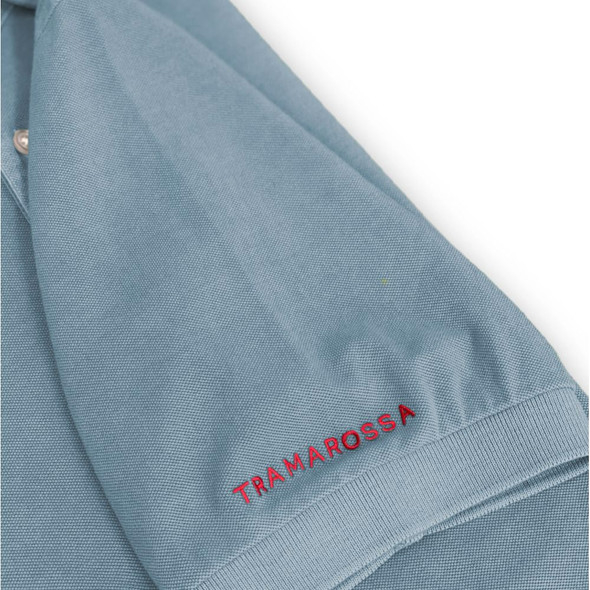 Tramarossa Light Blue Cotton Men Polo Shirt Tramarossa Light Blue Cotton Men Polo Shirt