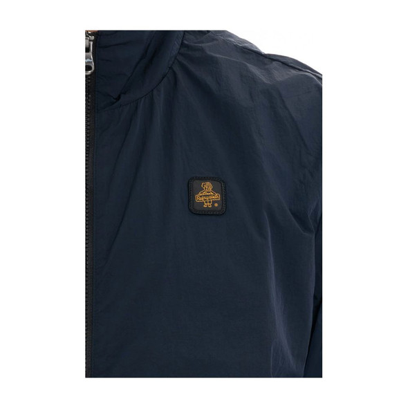 Blue Polyamide Men's Jacket RE-14967 Blue Polyamide Men's Jacket RE-14967
