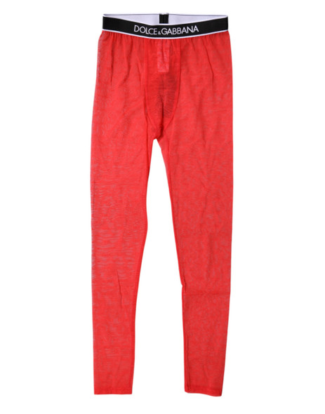 Dolce & Gabbana Red Logo Lace Lingerie Tight Pants Underwear Dolce & Gabbana Red Logo Lace Lingerie Tight Pants Underwear