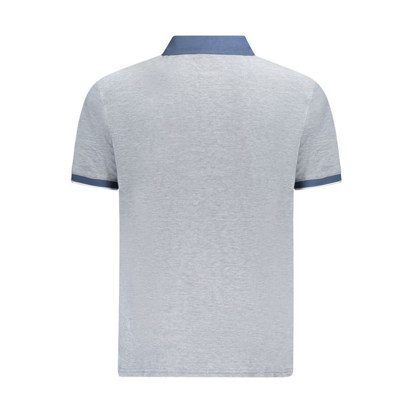 Blue Cotton Polo Shirt TI-35761 Blue Cotton Polo Shirt TI-35761