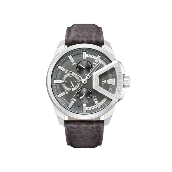 Brown Leather Watch POPEWJF0005703AC Brown Leather Watch POPEWJF0005703AC