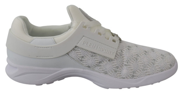Sleek White Runner Beth Sport Sneakers Sleek White Runner Beth Sport Sneakers