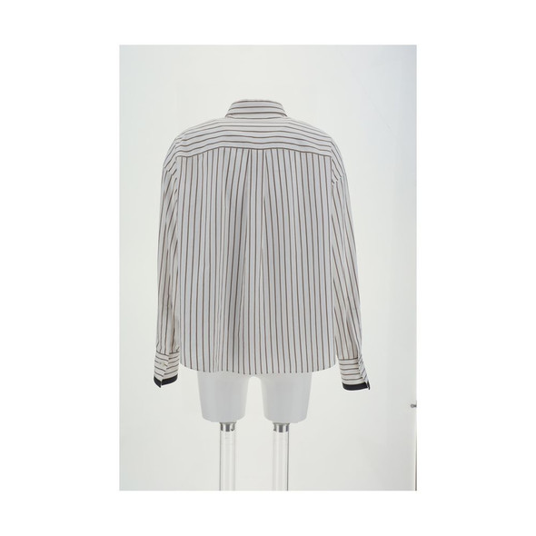 Brunello Cucinelli Striped Shirt BRMA783RD606C015BB Brunello Cucinelli Striped Shirt BRMA783RD606C015BB