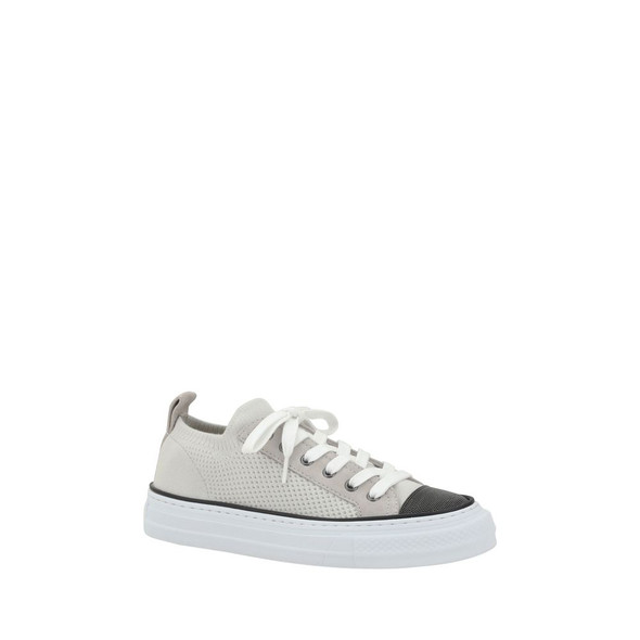 Brunello Cucinelli Mesh cotton and suede Sneakers Brunello Cucinelli Mesh cotton and suede Sneakers