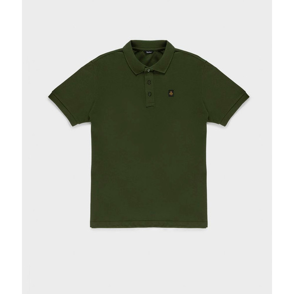 Refrigiwear Green Cotton Polo Shirt Refrigiwear Green Cotton Polo Shirt