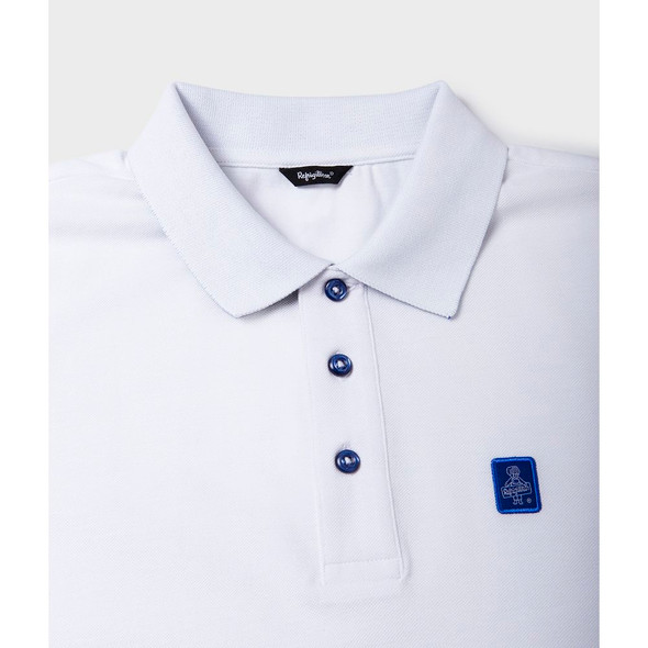 Refrigiwear White Cotton Polo Shirt Refrigiwear White Cotton Polo Shirt