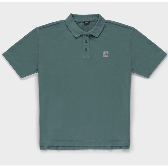 Refrigiwear Green Cotton Polo Shirt RE-14998 Refrigiwear Green Cotton Polo Shirt RE-14998