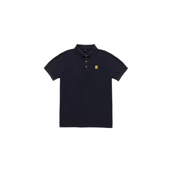 Refrigiwear Blue Cotton Polo Shirt Refrigiwear Blue Cotton Polo Shirt