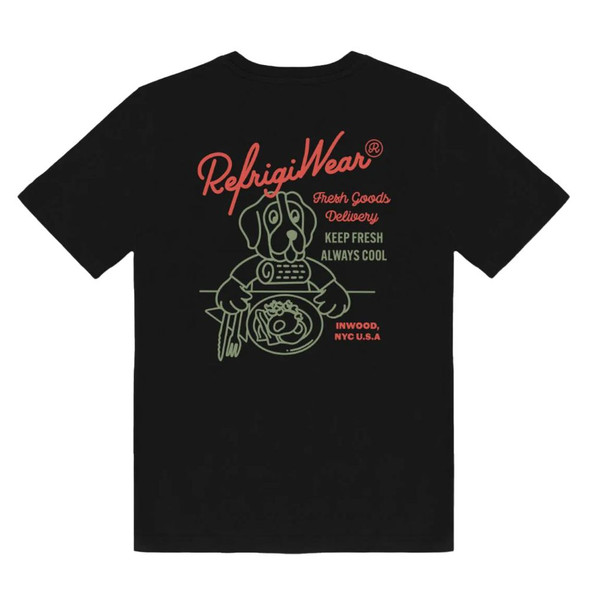 Refrigiwear Black Cotton T-Shirt Refrigiwear Black Cotton T-Shirt