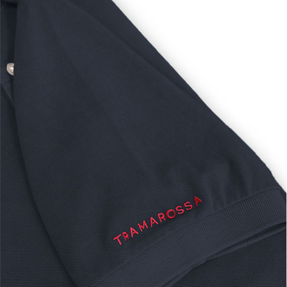 Tramarossa Blue Cotton Polo Shirt Tramarossa Blue Cotton Polo Shirt