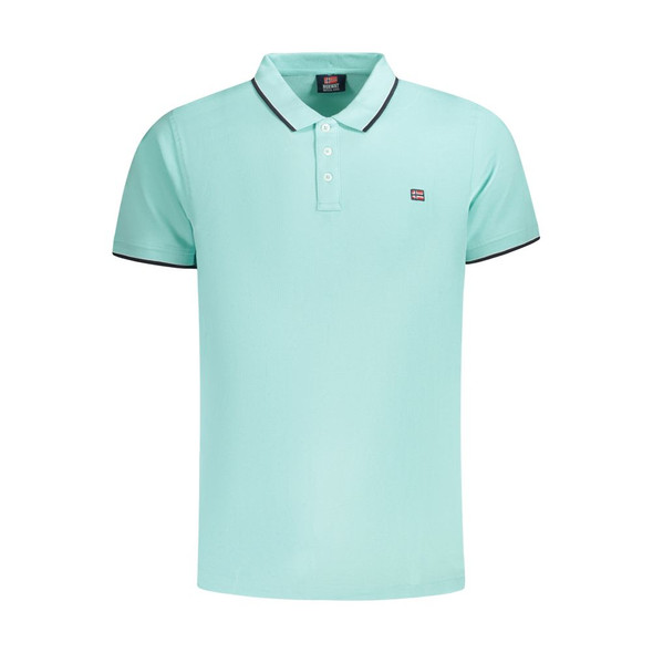 Light Blue Cotton Men Polo Shirt NO-35744 Light Blue Cotton Men Polo Shirt NO-35744