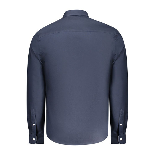 North Sails Blue Cotton Men Shirt NO-35798 North Sails Blue Cotton Men Shirt NO-35798