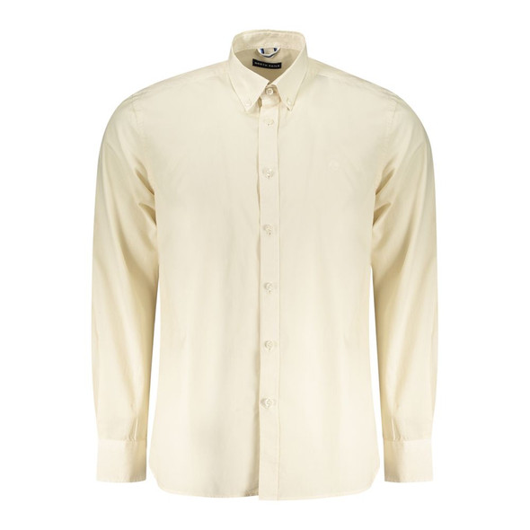 Beige Cotton Men Shirt NO-35825 Beige Cotton Men Shirt NO-35825
