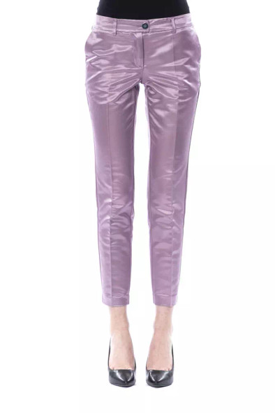 Purple Cotton Women Pants Purple Cotton Women Pants