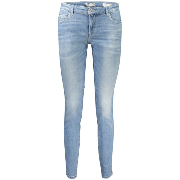 Guess Jeans Light Blue Cotton Jeans & Pant Guess Jeans Light Blue Cotton Jeans & Pant