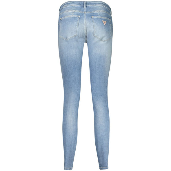 Guess Jeans Light Blue Cotton Jeans & Pant Guess Jeans Light Blue Cotton Jeans & Pant