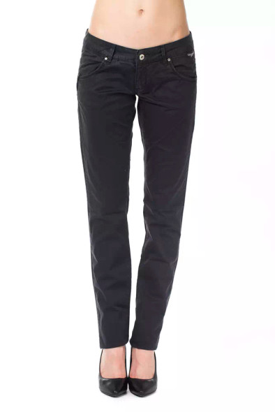 Blue Cotton Women Pants Blue Cotton Women Pants
