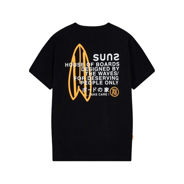 Black Cotton T-Shirt SU-15059 Black Cotton T-Shirt SU-15059