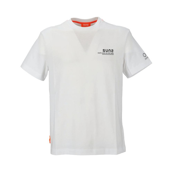White Cotton T-Shirt SU-15056 White Cotton T-Shirt SU-15056