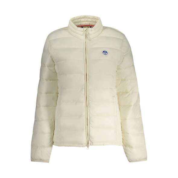 White Polyamide Jackets & Coat NO-35845 White Polyamide Jackets & Coat NO-35845
