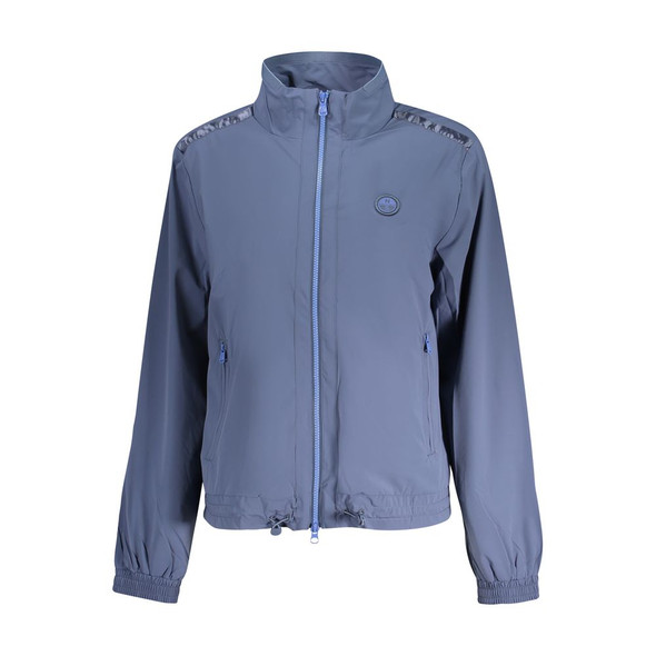 Blue Nylon Jackets & Coat NO-35854 Blue Nylon Jackets & Coat NO-35854