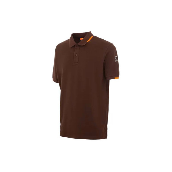 Suns Brown Cotton Polo Shirt Suns Brown Cotton Polo Shirt