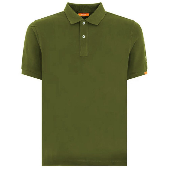 Suns Green Cotton Polo Shirt SU-15043 Suns Green Cotton Polo Shirt SU-15043