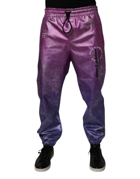 Pink Purple Two Tone Jogger Sweatpants Pants Pink Purple Two Tone Jogger Sweatpants Pants