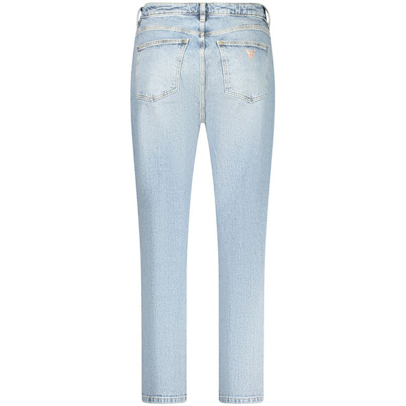 Guess Jeans Light Blue Cotton Women Jeans GU-35269 Guess Jeans Light Blue Cotton Women Jeans GU-35269