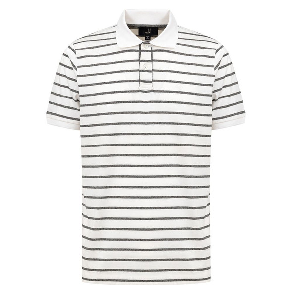 Dunhill White Cotton Polo Shirt Dunhill White Cotton Polo Shirt