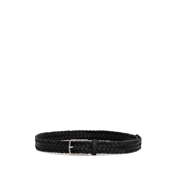Bottega Veneta Black Leather Belt Bottega Veneta Black Leather Belt
