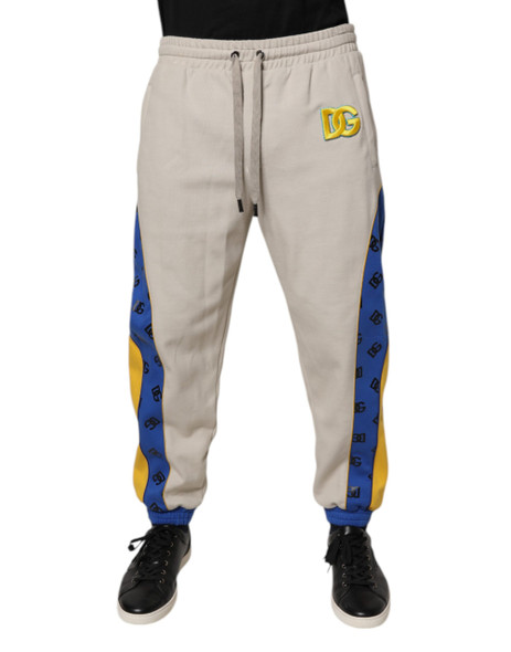 Dolce & Gabbana Multicolor Cotton DG Jogger Sweatpants Pants Dolce & Gabbana Multicolor Cotton DG Jogger Sweatpants Pants